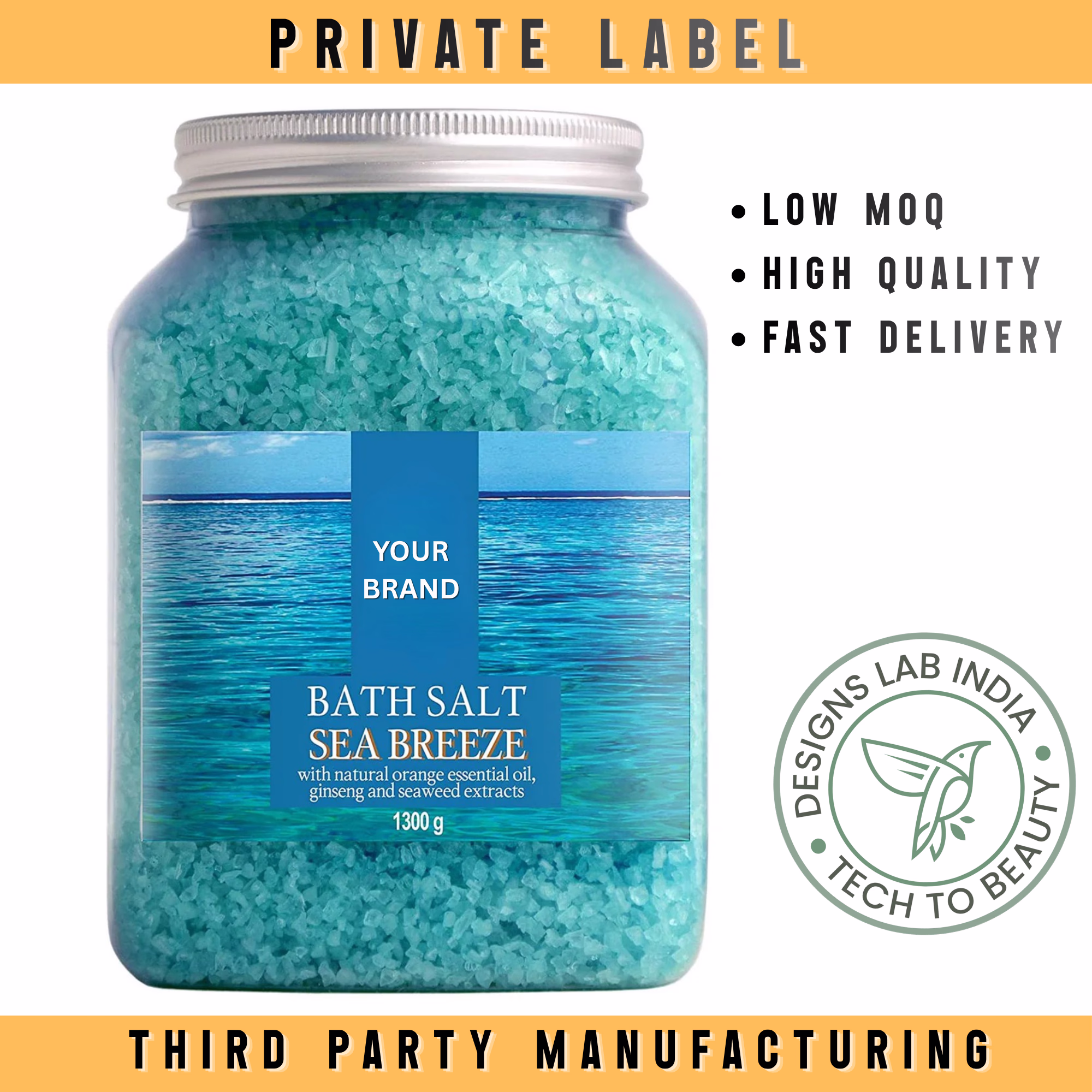 Ocean Breeze Bath Salt